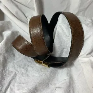 Gucci | Accessories | Vintage Iconic Gucci Reversible Logo  display picture 3